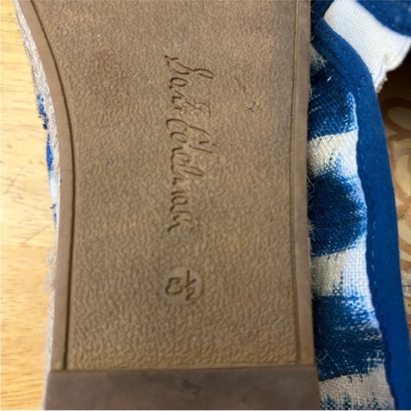 SAM EDELMAN Ikat Print Espadrilles Slip On Platform - Picture 14 of 15
